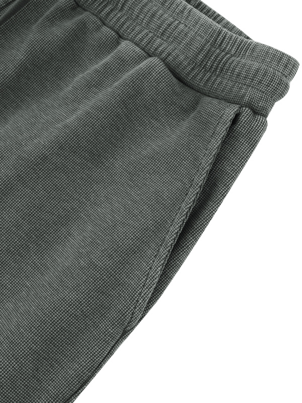 Unisex Mineral Wash Waffle Sweatpants