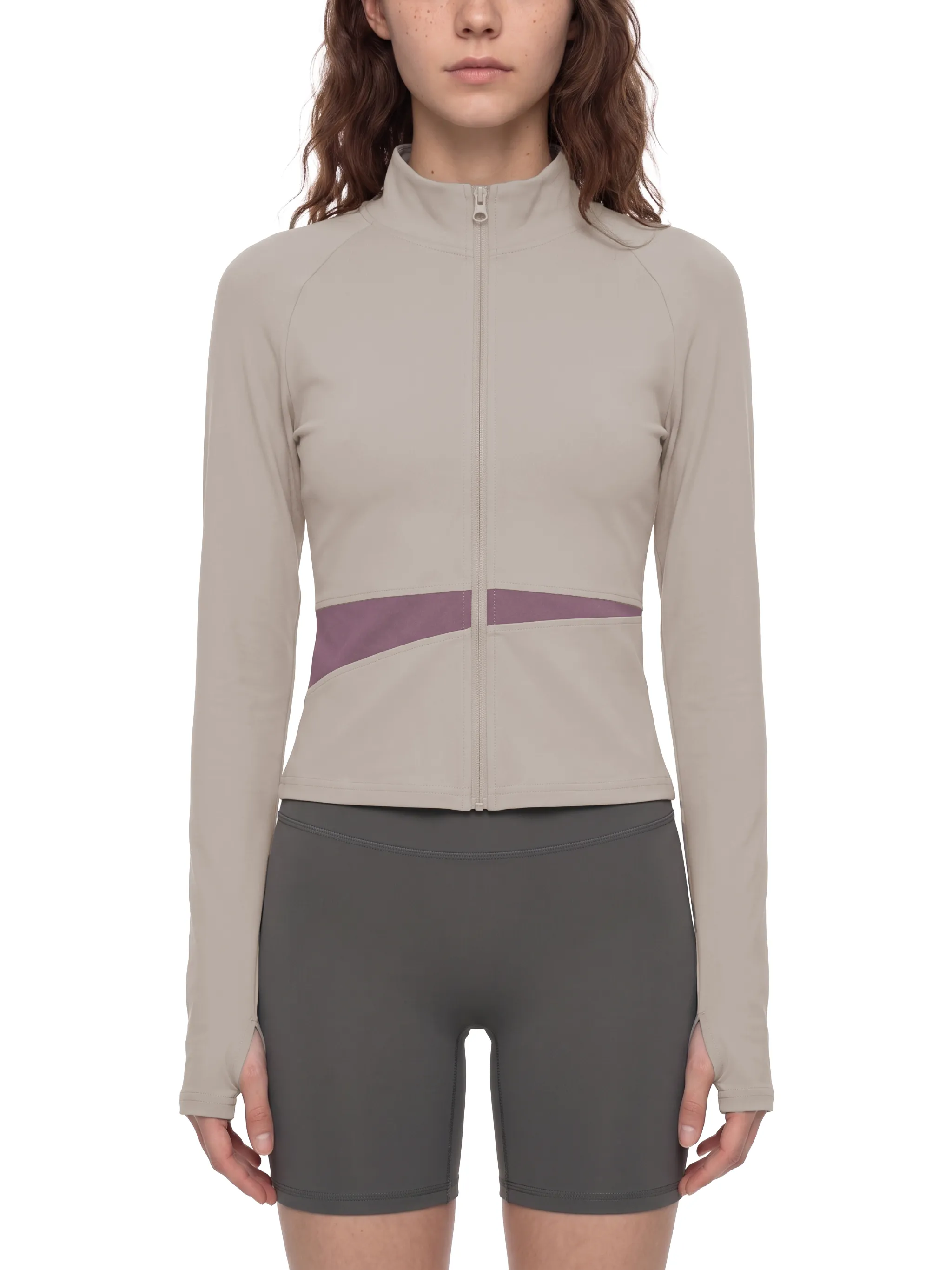 Women's Paneled Yoga Jacket