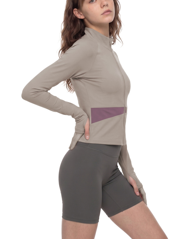 Women's Paneled Yoga Jacket