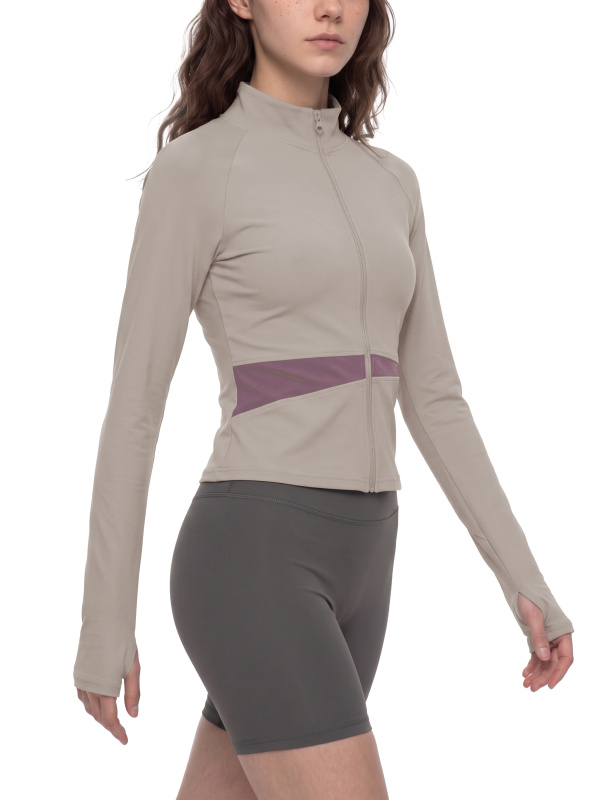 Women's Paneled Yoga Jacket