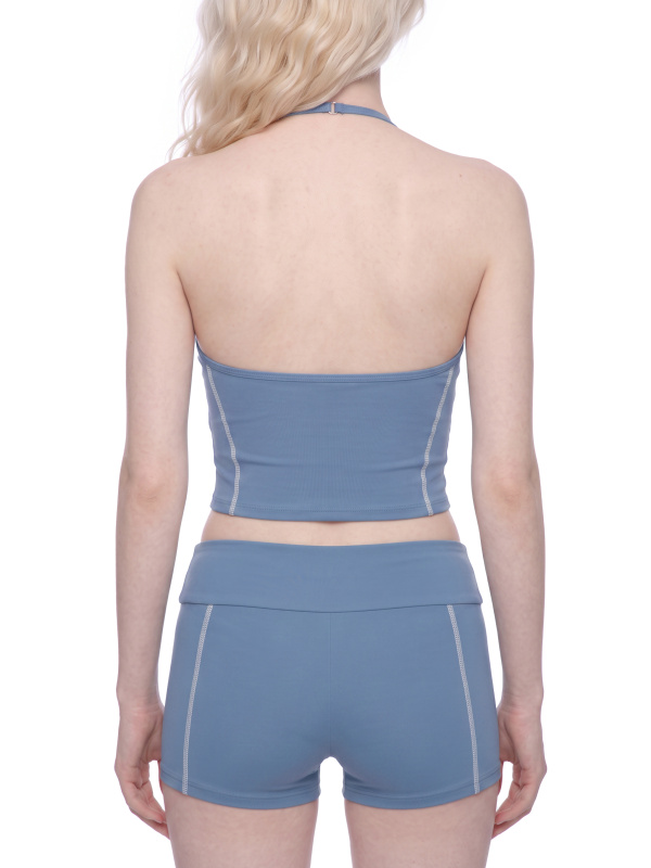 Women's Halter Neck Yoga Tank Top