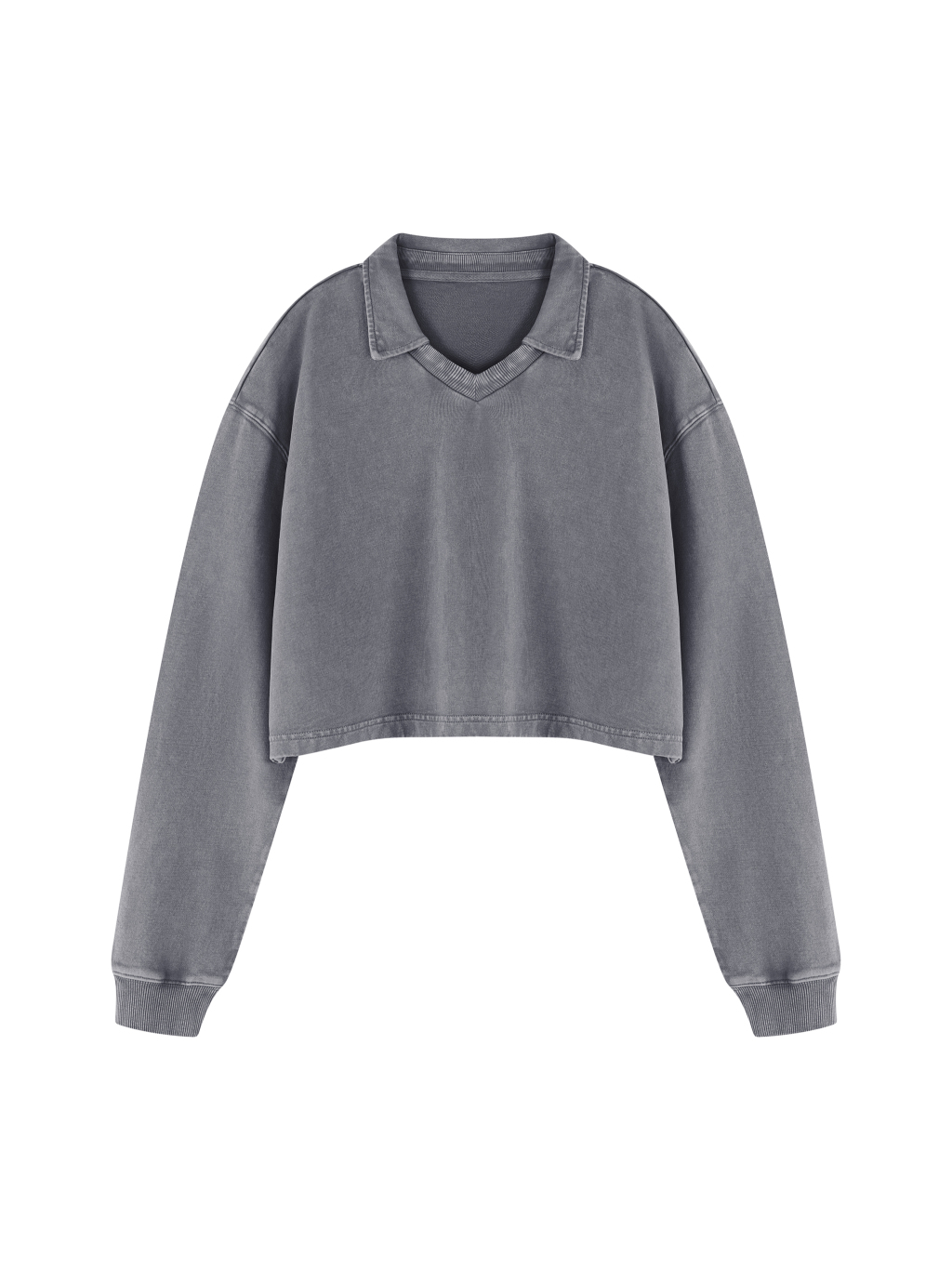 Women’s Vintage Wash Crop Sweatshirt - Main Image