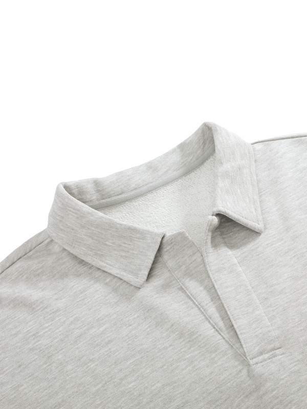 Unisex Oversized Collared Sweatshirt