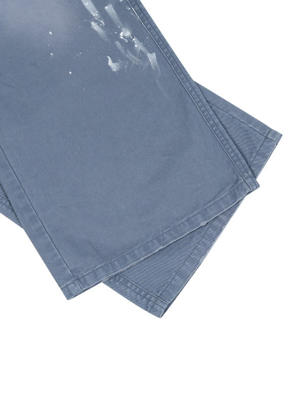 Men's Vintage Wash Splatter Denim Jeans