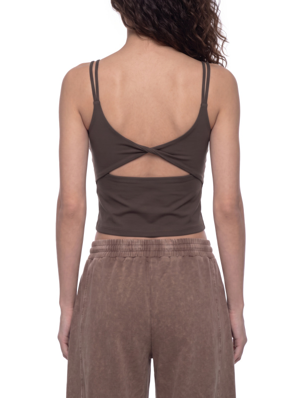 Women's Yoga Crop Tank Top