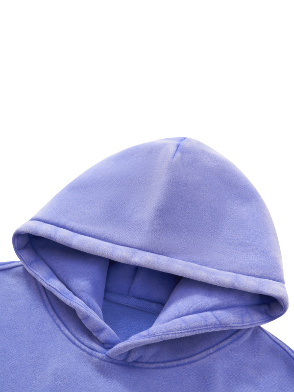 Unisex Vintage Wash Boxy Fleece Hoodie