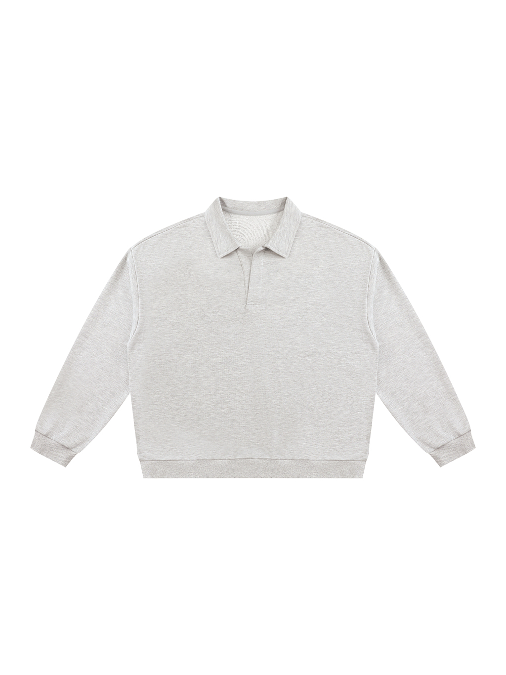 Unisex Oversized Collared Sweatshirt - Main Image