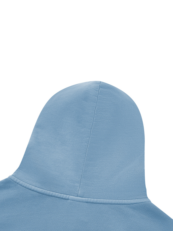 Unisex Vintage Wash Boxy Full Zip Hoodie