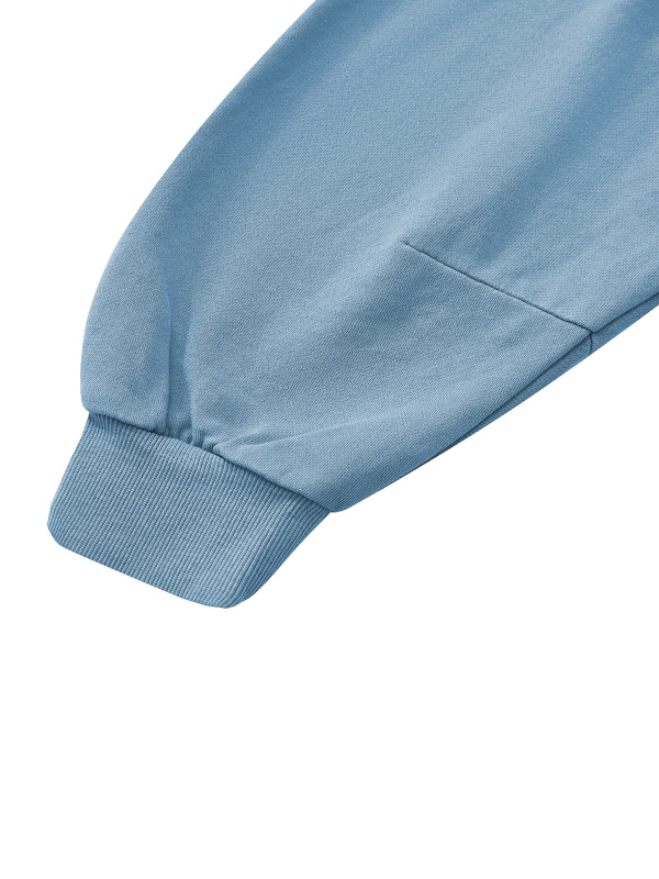 Unisex Vintage Wash Boxy Full Zip Hoodie