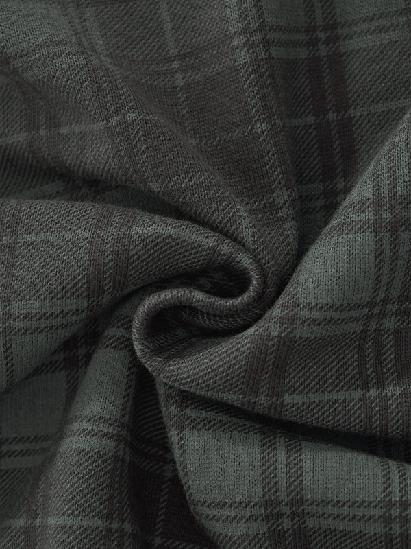 Unisex Plaid Straight Leg Pants