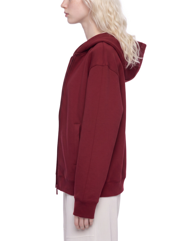 Unisex Drop Shoulder Full Zip Hoodie