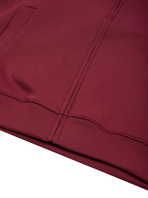Unisex Drop Shoulder Full Zip Hoodie