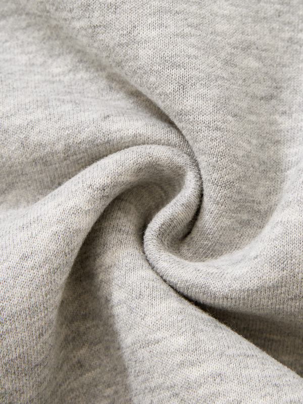 Unisex Raw Edge Fleece Shorts