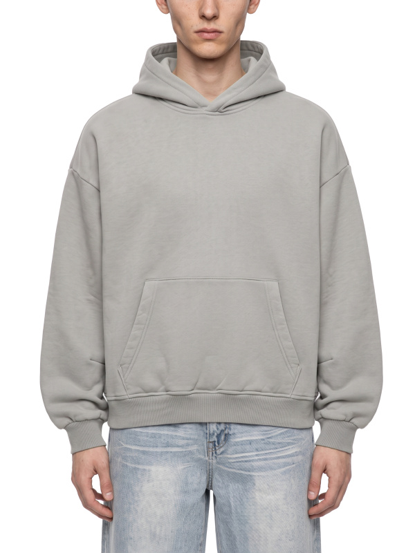 Unisex Vintage Wash Boxy Fleece Hoodie