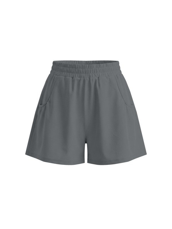 Women's Ruched Yoga Shorts