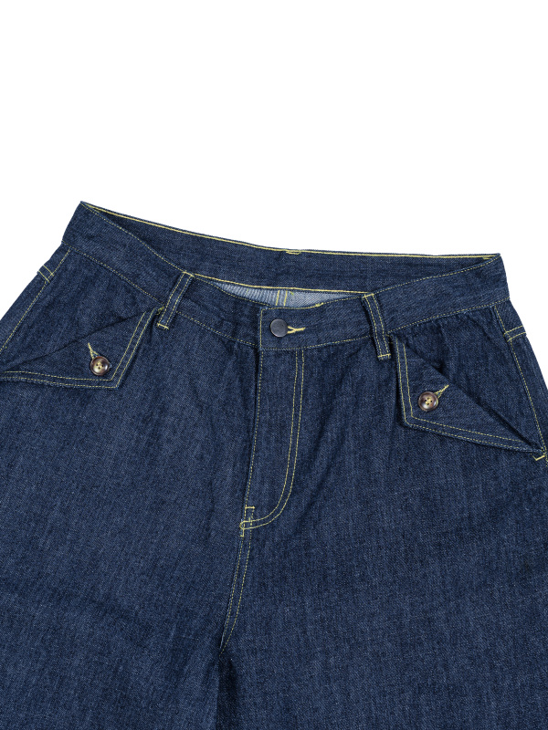 Men's Vintage Wash Denim Shorts