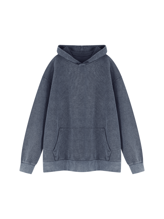 Unisex Mineral Wash Oversized Hoodie