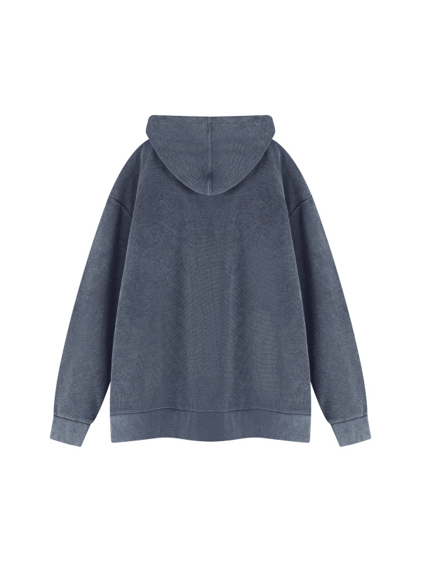 Unisex Mineral Wash Oversized Hoodie