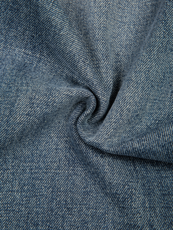 Men's Vintage Wash Straight Leg Denim Jeans