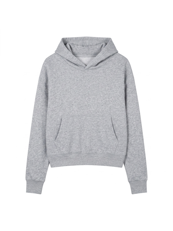 Women’s Crop Drop Shoulder Hoodie