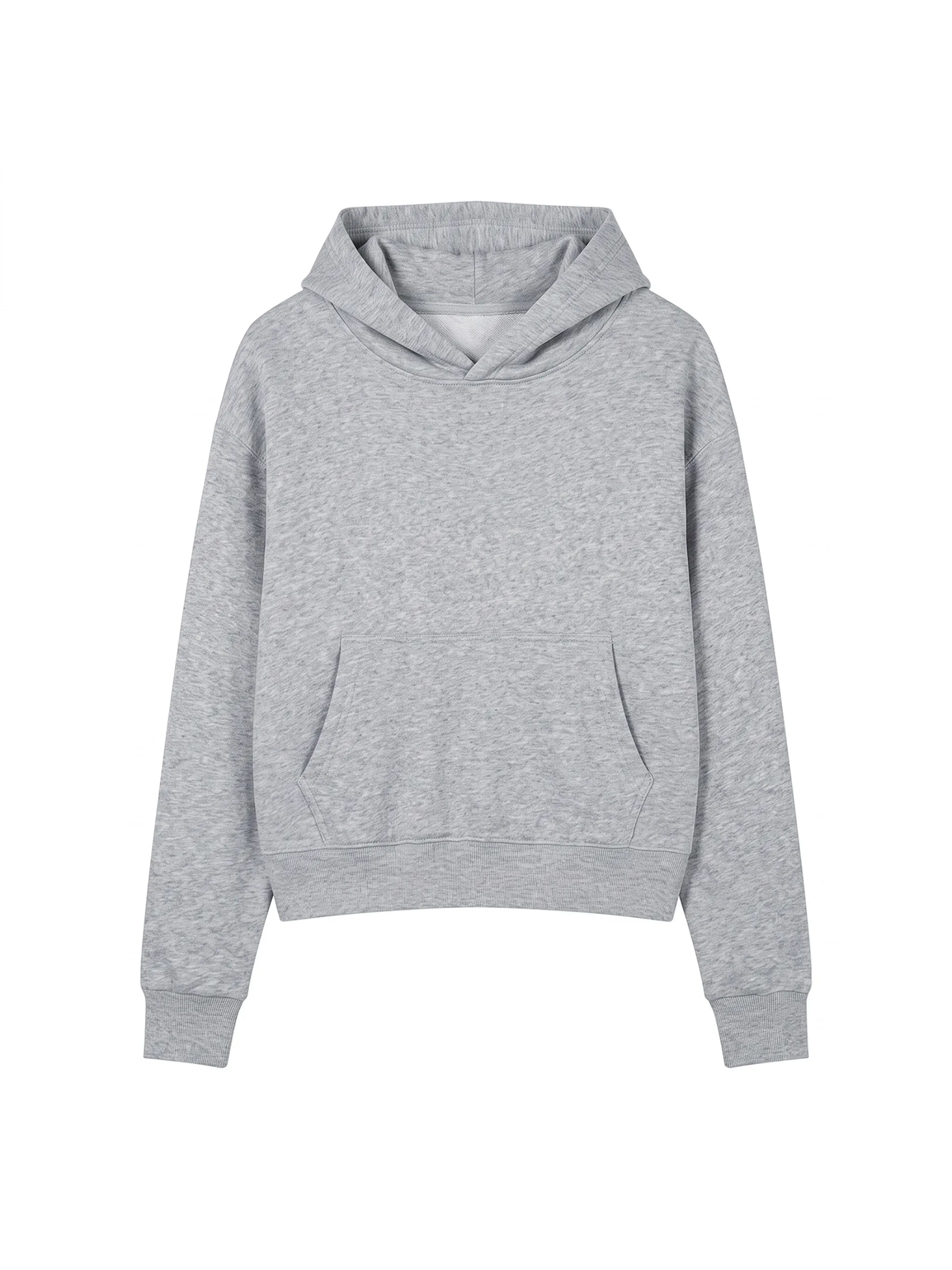 Women’s Crop Drop Shoulder Hoodie - Main Image