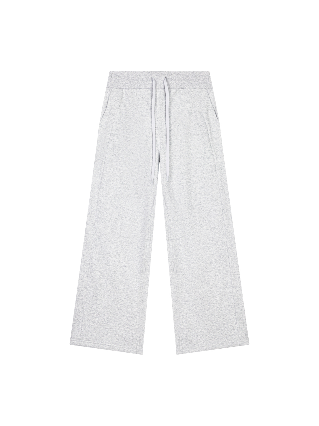 Women's Wide Leg Fleece Sweatpants - Main Image