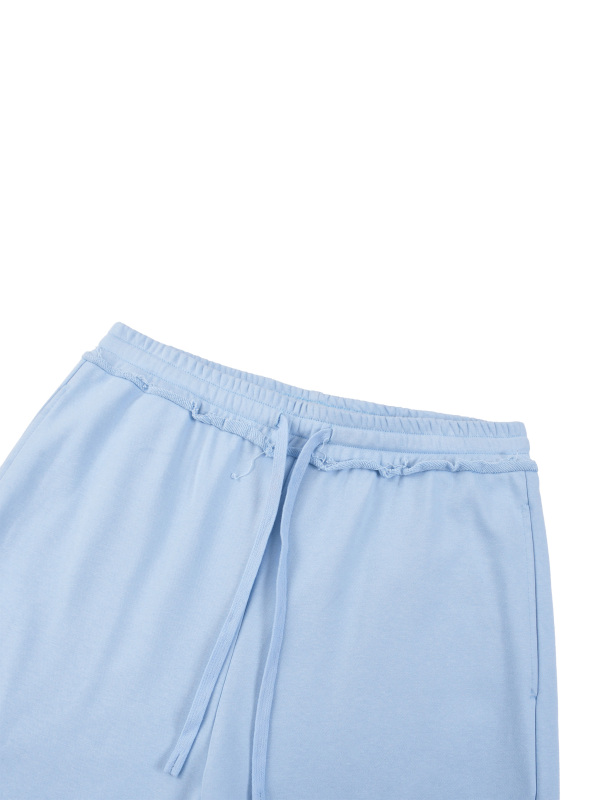 Women’s Wide Leg Raw Edge Sweatpants