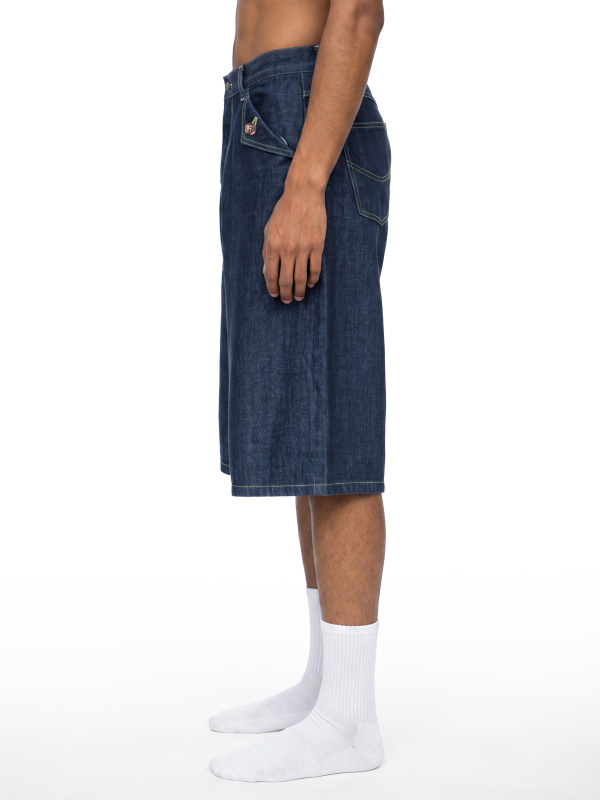 Men's Vintage Wash Denim Shorts
