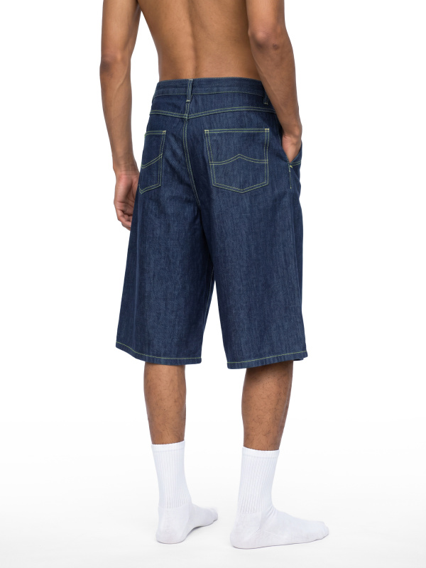 Men's Vintage Wash Denim Shorts