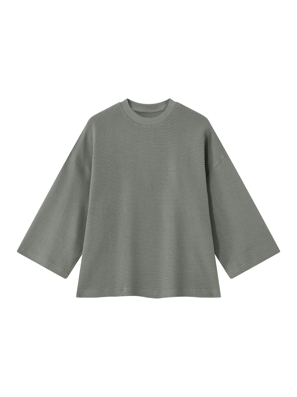 Unisex Waffle Boxy T-Shirt - Main Image