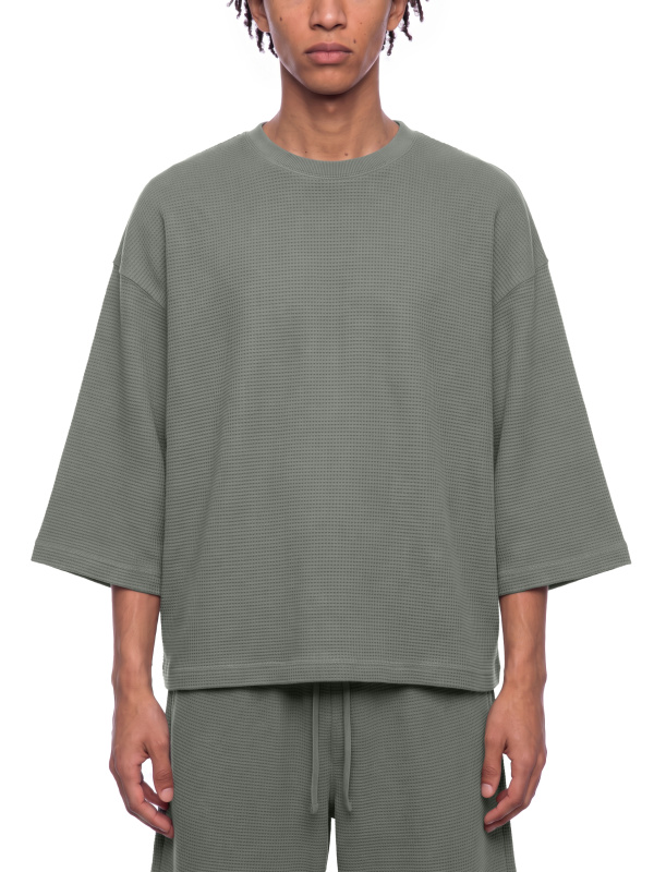 Unisex Waffle Boxy T-Shirt