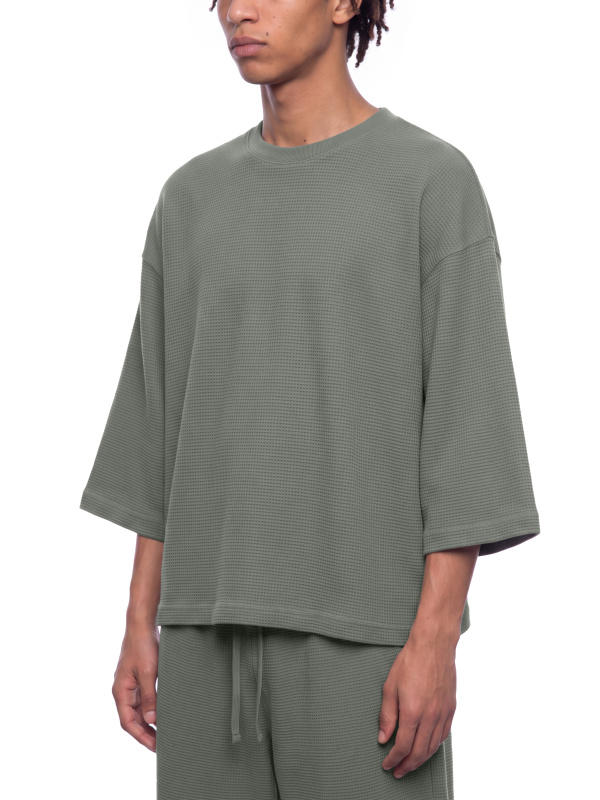 Unisex Waffle Boxy T-Shirt