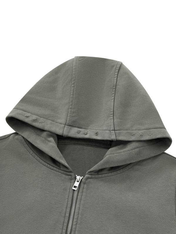 Women’s Vintage Wash Full Zip Hoodie