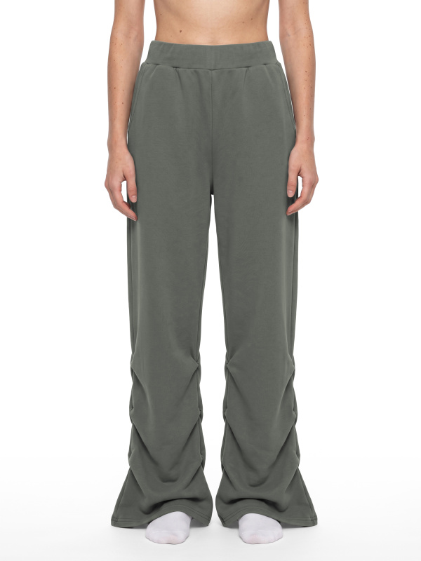 Women’s Vintage Wash Ruched Sweatpants