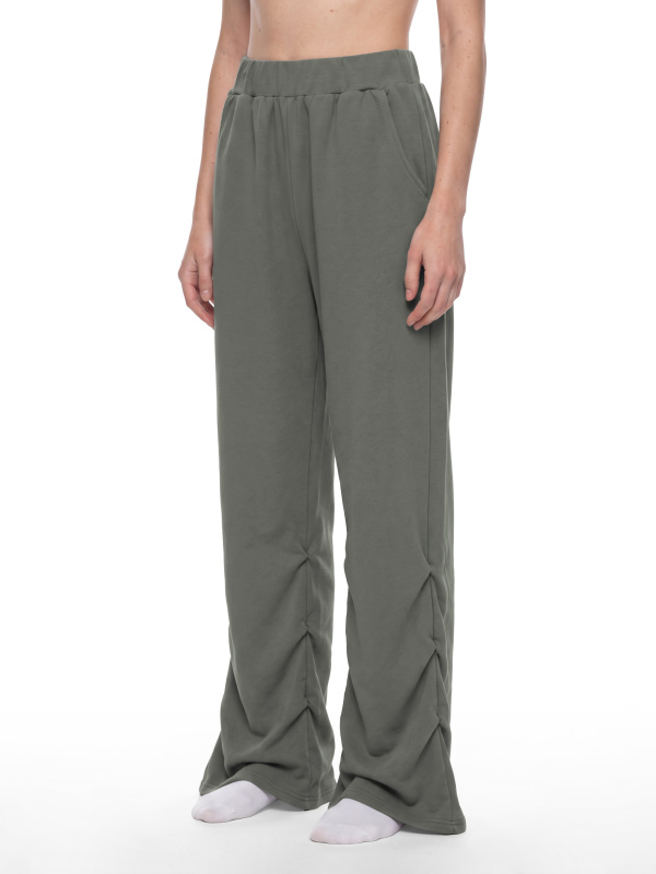 Women’s Vintage Wash Ruched Sweatpants
