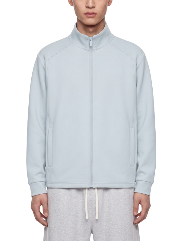 Unisex Stand Collar Track Jacket