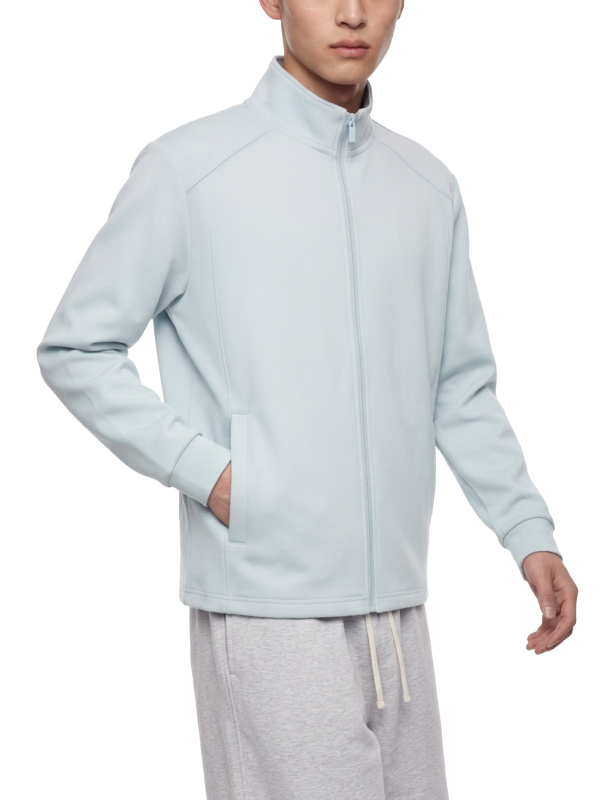 Unisex Stand Collar Track Jacket