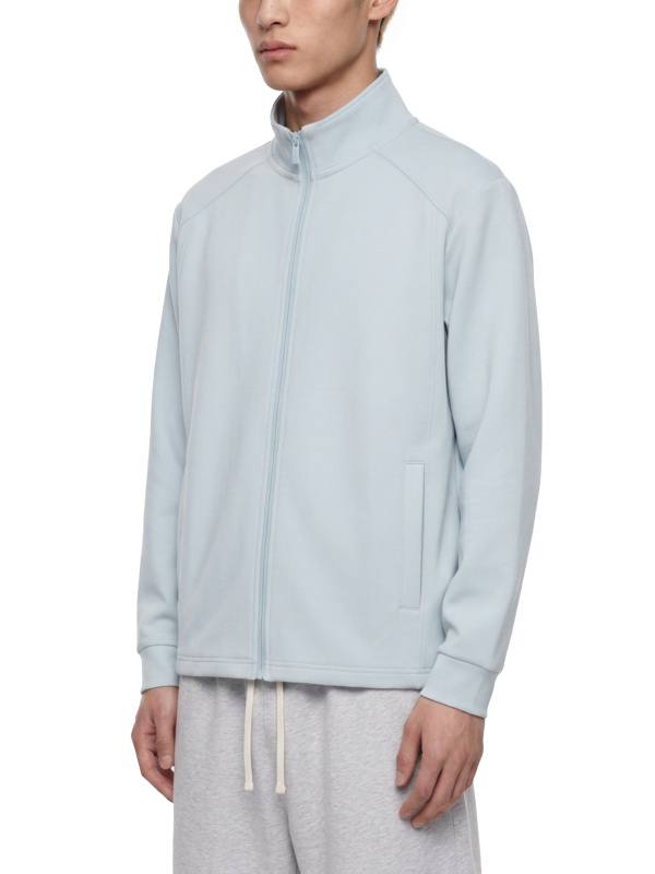 Unisex Stand Collar Track Jacket