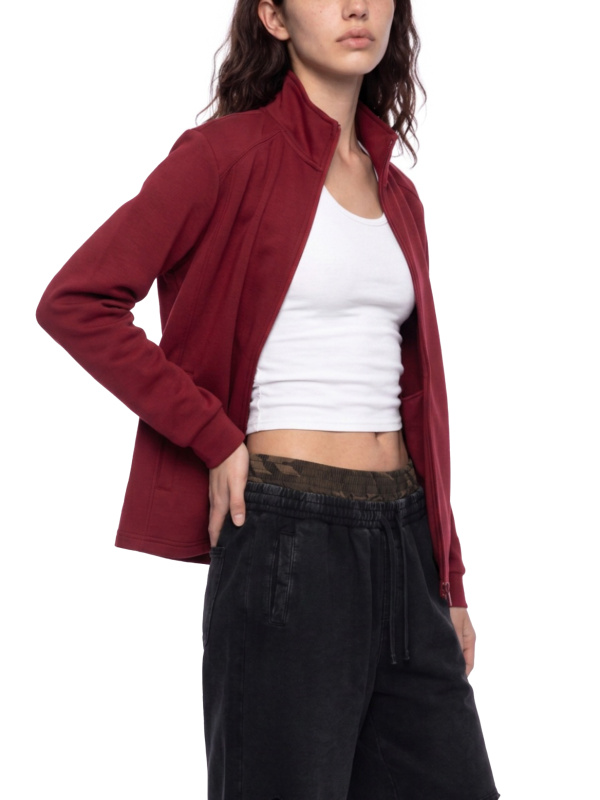 Unisex Stand Collar Track Jacket