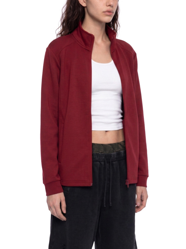 Unisex Stand Collar Track Jacket