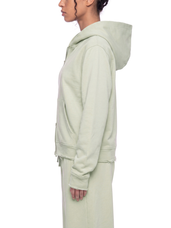 Women’s Raw Edge Full Zip Hoodie
