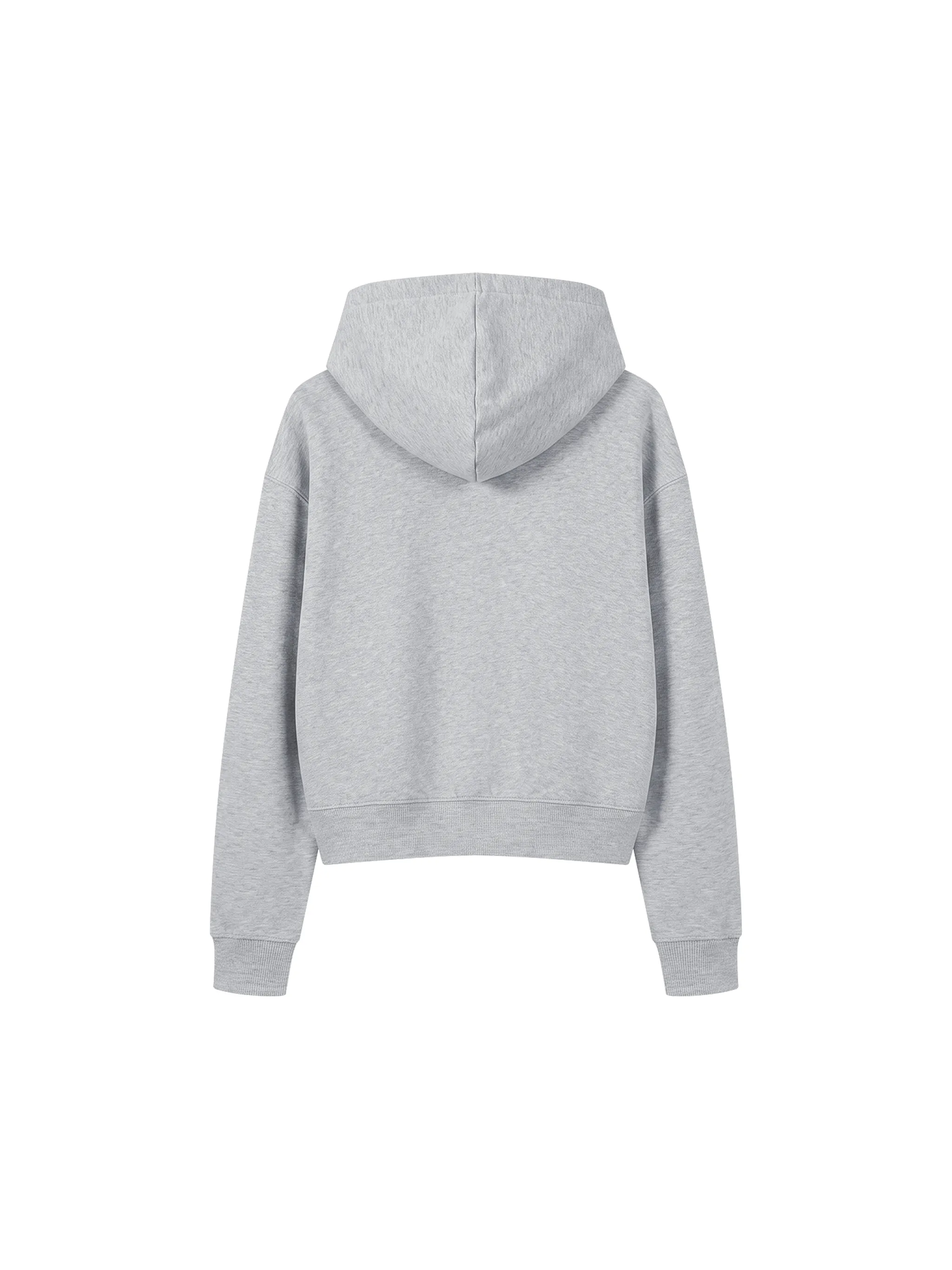Women's Crop Full Zip Hoodie