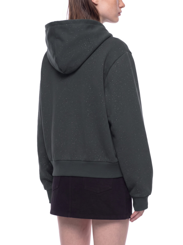 Women's Sparkles Fleece Full Zip Hoodie