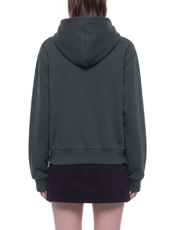 Women's Sparkles Fleece Full Zip Hoodie