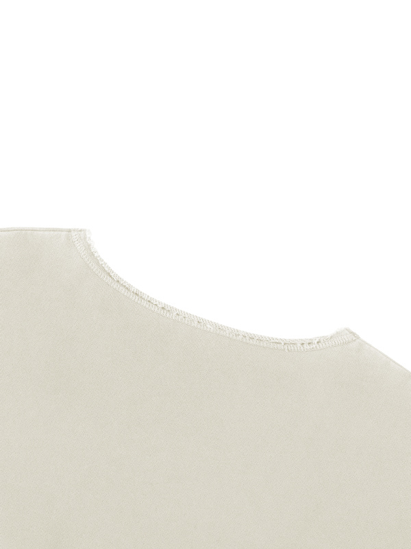 Unisex Raw Edge Crewneck Sweatshirt