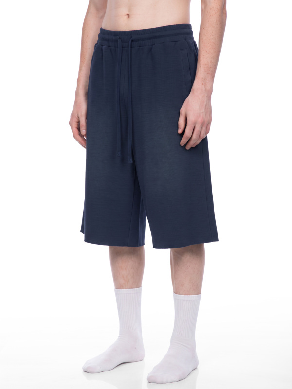 Unisex Sunfade Raw Edge Shorts