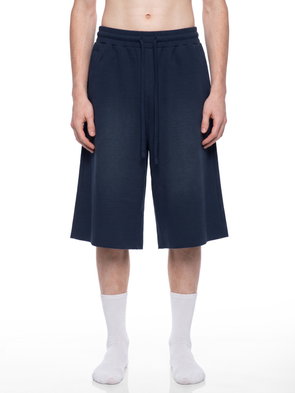 Unisex Sunfade Raw Edge Shorts