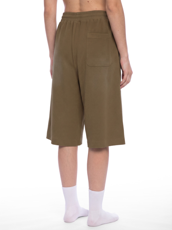 Unisex Sunfade Raw Edge Shorts