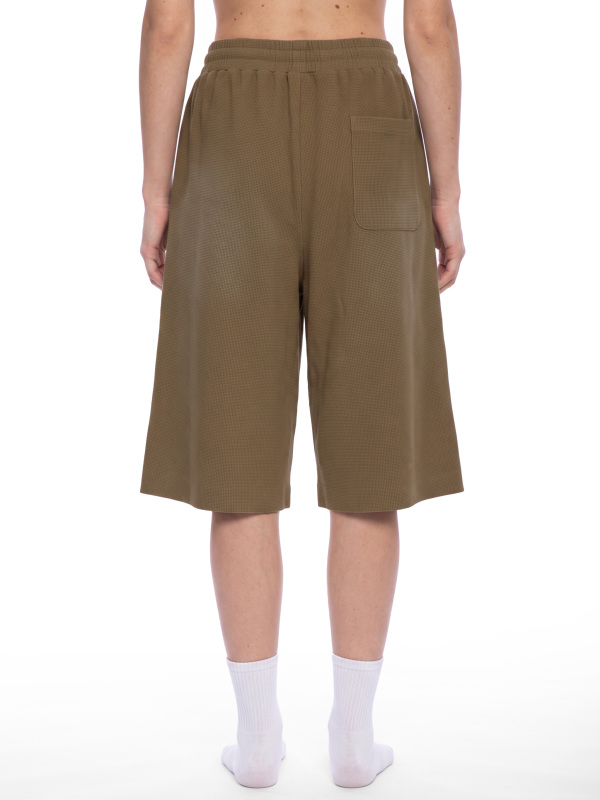 Unisex Sunfade Raw Edge Shorts