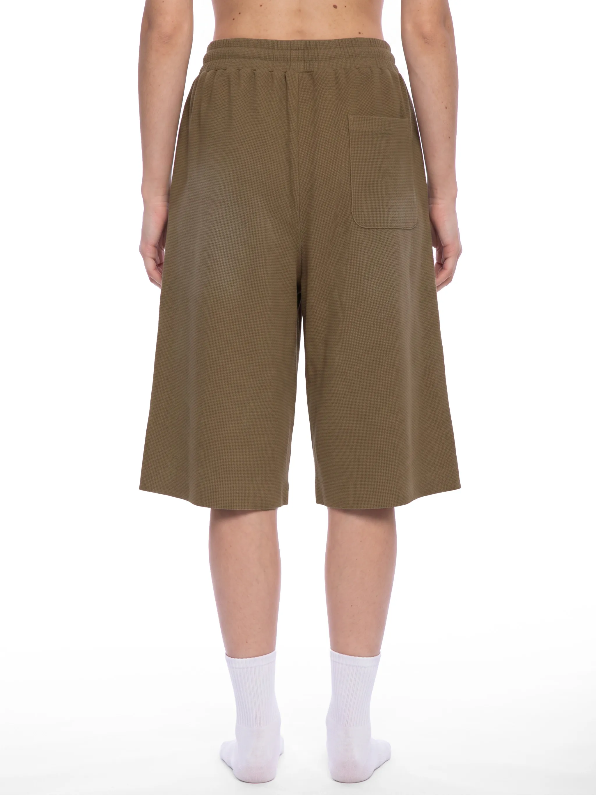 Unisex Sunfade Raw Edge Shorts